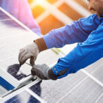 solar panel installation