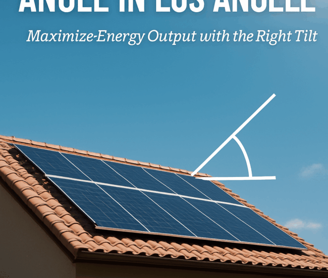 Best Angle for Solar Panels in Los Angeles